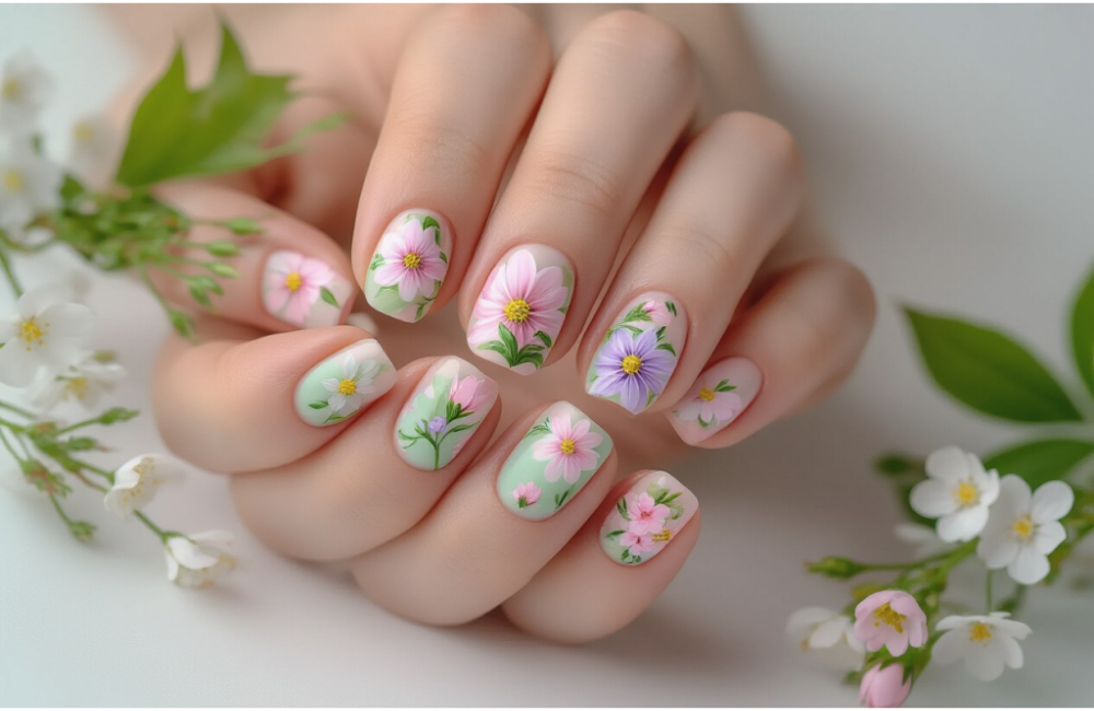 17 spring nail design 1