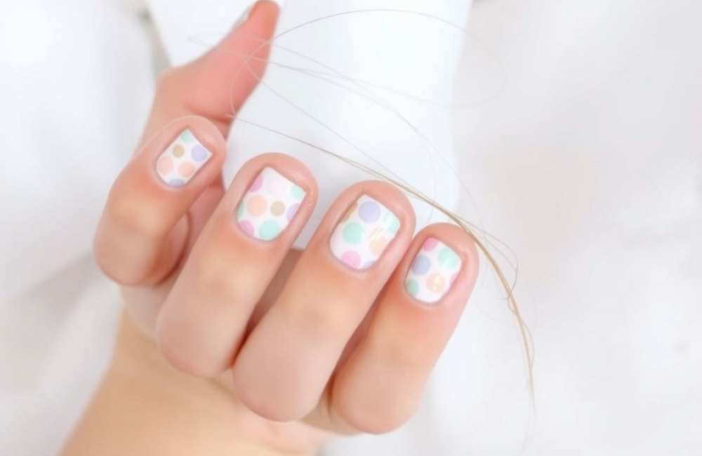 Cute and Simple Spring Nail Art Ideas 4